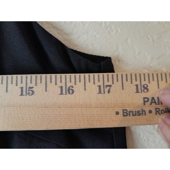 Lulus Pullover Chic Minimalist Event Every Day Mini Dress Shift Size Small Black - Picture 9 of 9